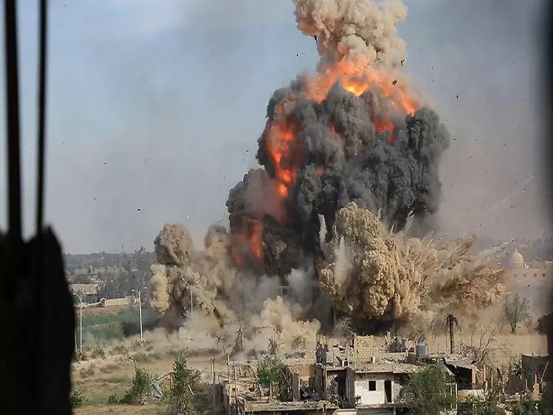 خسائر مادية وبشرية يتكبدها نظام الأسد إثر عملية تفجيرية لتنظيم الدولة بريف حمص