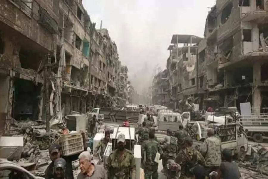 مناشدة «أونروا» التدخل لوقف نهب مخيم اليرموك