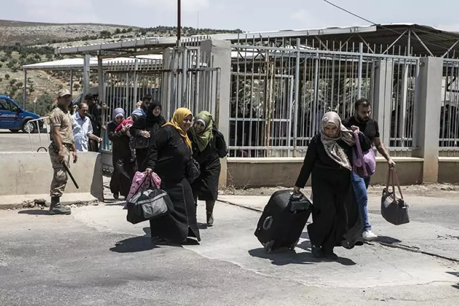 83 ألف سوري عادوا إلى سوريا من معبر "جيلوة غوزو" التركي لقضاء إجازة العيد