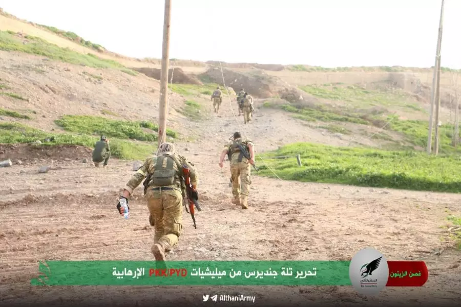 الجيش الحر يحرر معسكر وقرية كفرجنة وتلة جنديرس الاستراتيجية بريف عفرين