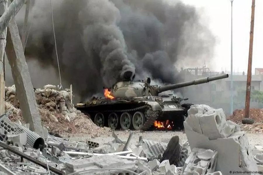 موقع بريطاني: 7 آلاف دبابة ومدرعة خسرها جيش الأسد منذ 2011