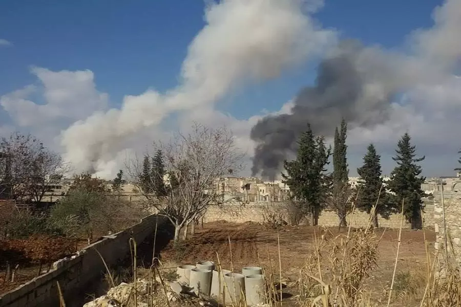 ادلب من جديد تحت نيران طائرات العدو .. سلسلة من الغارات الجوية توقع شهداء وجرحى في المعرة و سراقب