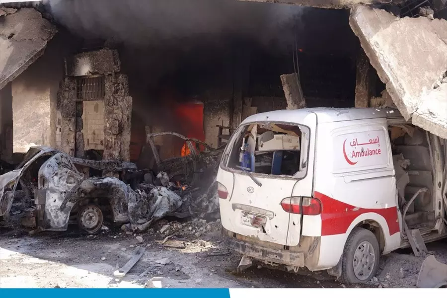 الشبكة السورية: مقتل 112 من الكوادر الطبية والدفاع المدني و243 حادثة اعتداء على مراكزهم عام 2017