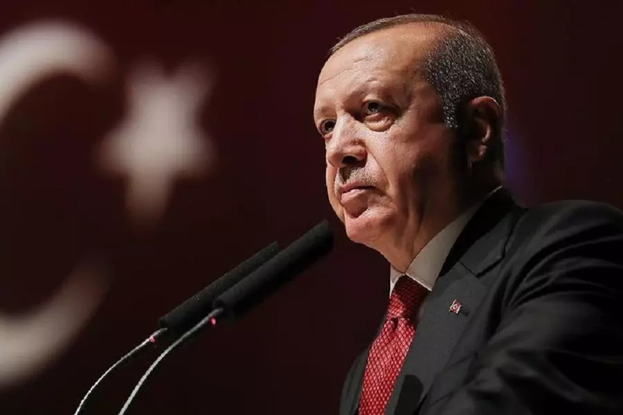 أردوغان: تركيا مصممة على تدمير الممر الإرهابي شرق الفرات في سوريا