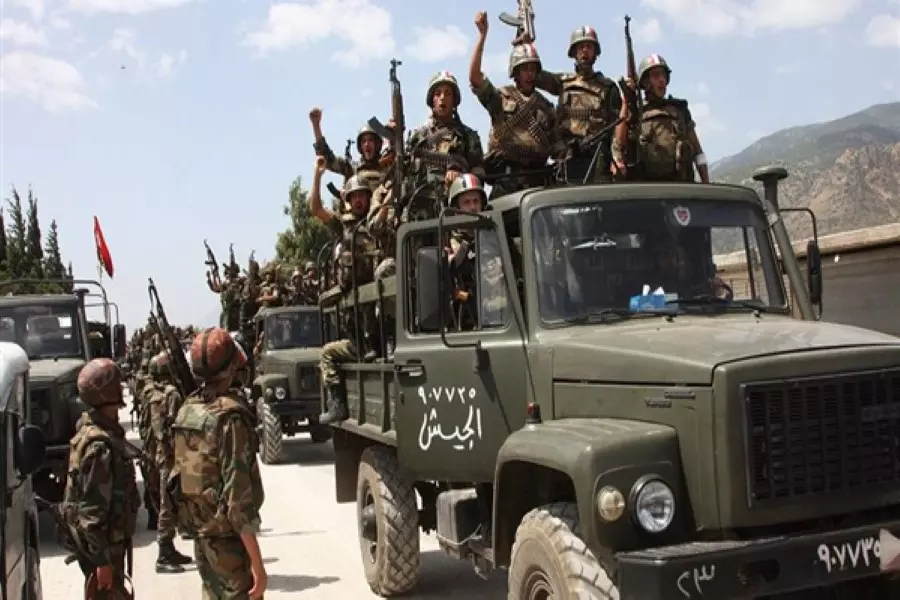 نظام الأسد يستقدم تعزيزات عسكرية لريف الرقة لشن حملة ضد "دا-عش"