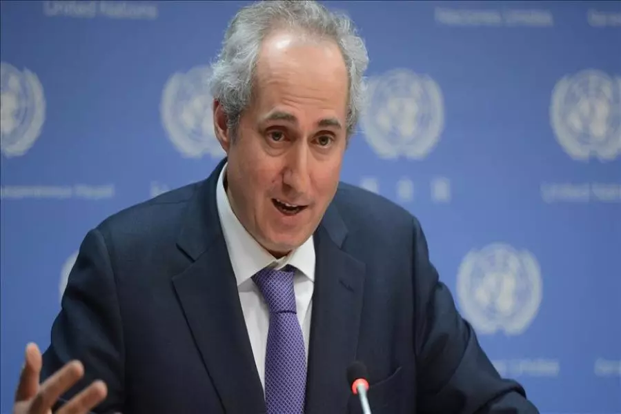 الأمم المتحدة تدين أي استخدام محتمل للأسلحة الكيماوية في سوريا