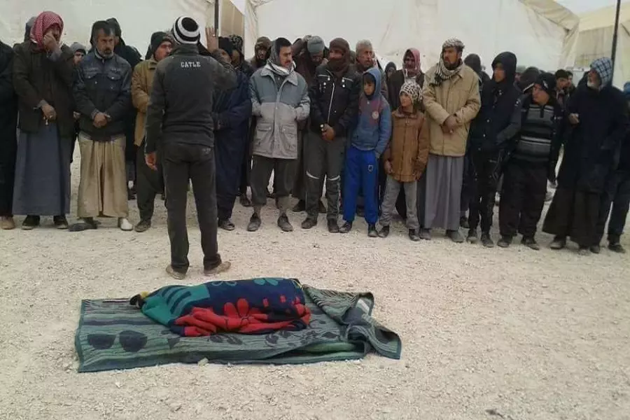 وفاة طفل عراقي في اعزاز نتيجة البرد