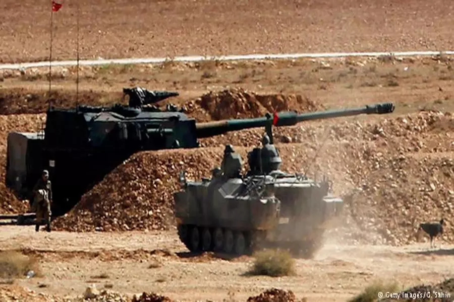 الجيش التركي يعلن عن قصف عشرات الأهداف التابعة للفصائل الكردية الانفصالية شمال سوريا