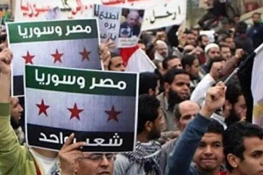 مظاهرة مصرية على تويتر دعما للسوريين ردا على الدعوات العنصرية بحقهم