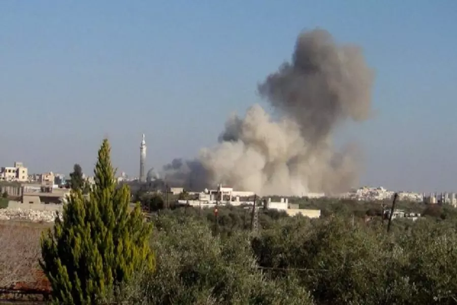 الطيران الحربي يرتكب مجزرة في مزرعة الفعلول بريف إدلب