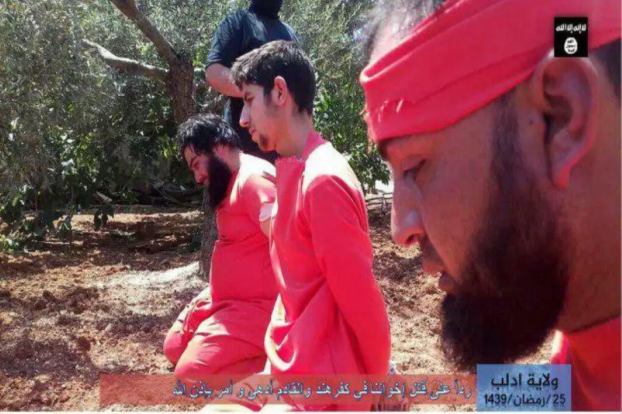 مصدر لـ شام: الظهور العلني لجماعة "الدولة" في إدلب بهذه الإعدامات مقصود بدفع من أجهزة مخابرات عالمية