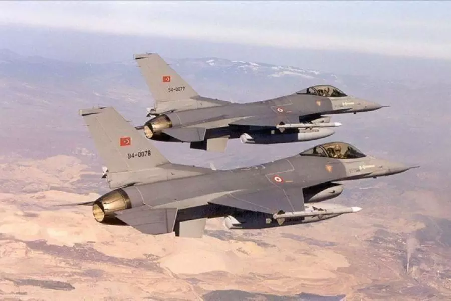 الدفاع التركية تعلن تحليق مقاتلتين "إف-16" فوق الأجواء السورية للمرة الثالثة