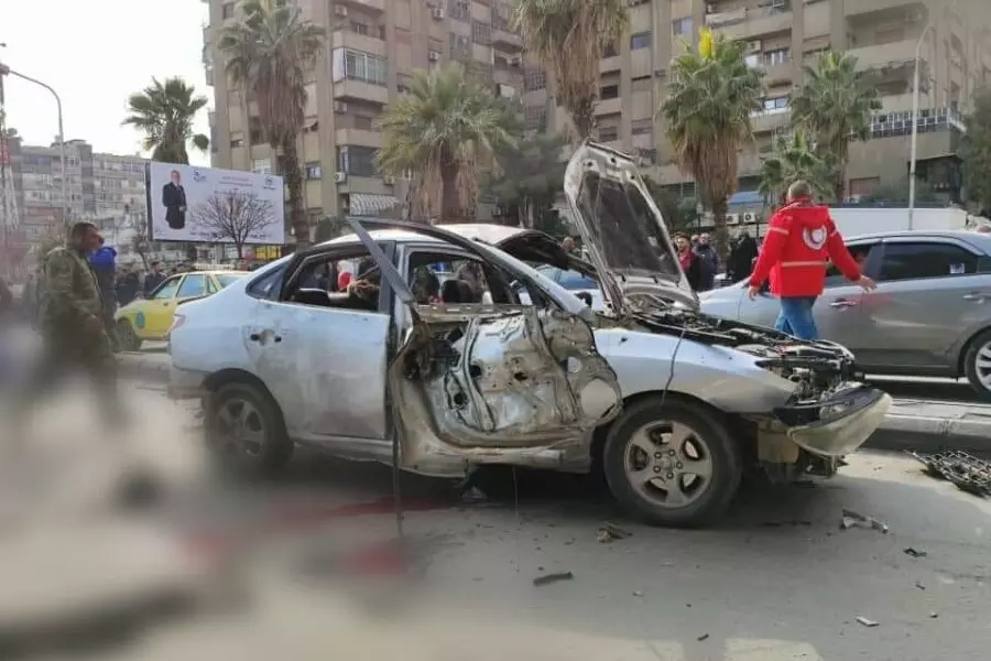 تخبط لإعلام النظام الرسمي والسبب انفجار عبوة ناسفة في دمشق