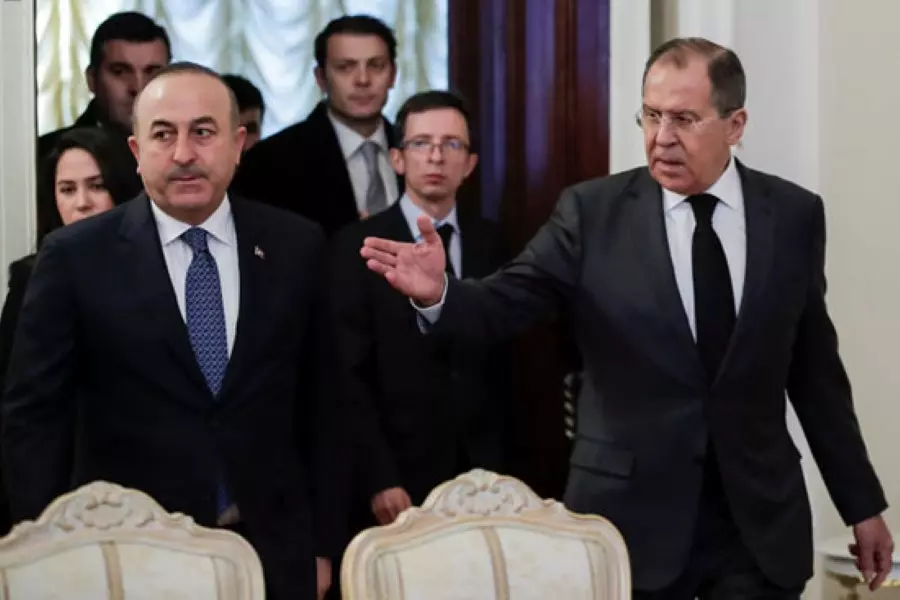 تبادل وجهات النظر حول "أستانة7" بين وزيري خارجية روسيا وتركيا