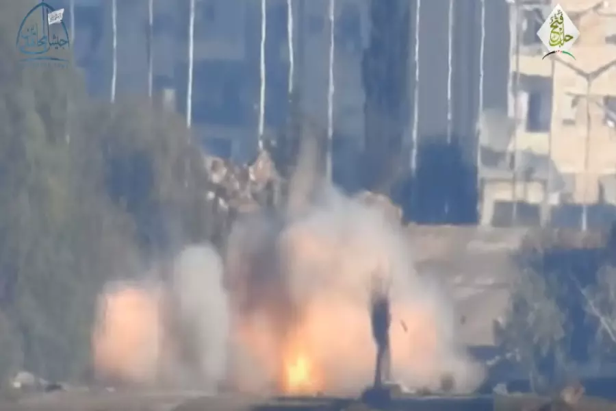 بالفيديو ... صاروخي "م - د" يوقعان مجموعتين من قوات الأسد بين قتيل وجريح غرب حلب