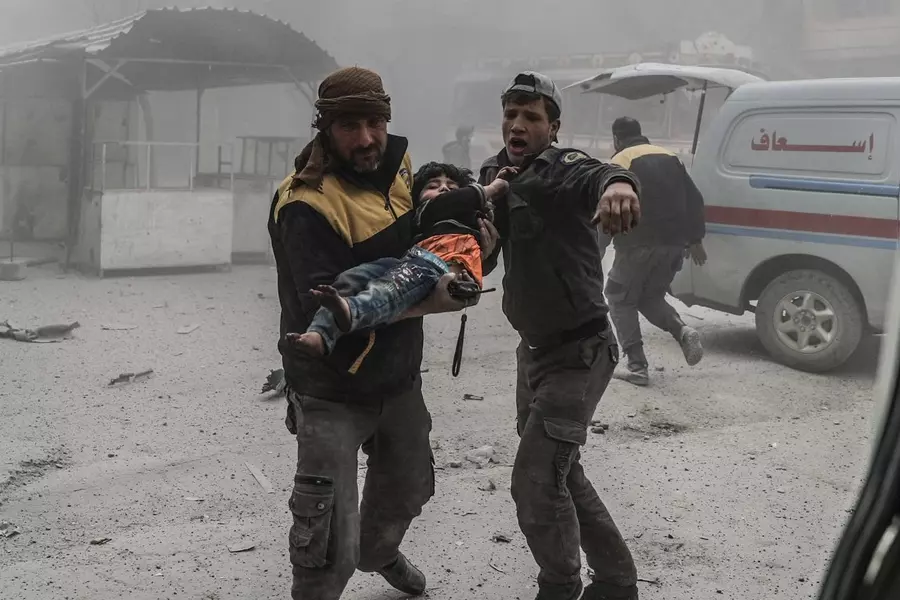 مدفعية الأسد تواصل قصف الغوطة الشرقية وتوقع شهداء وجرحى