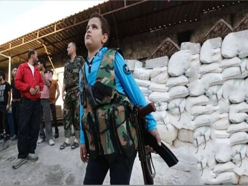 نظام الأسد يجند الأطفال لمحاربة تنظيم الدولة في دير الزور
