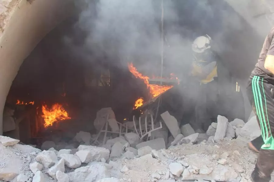 طيران الأسد يواصل قصف إدلب ويوقع شهداء في معرة النعمان وكنصفرة