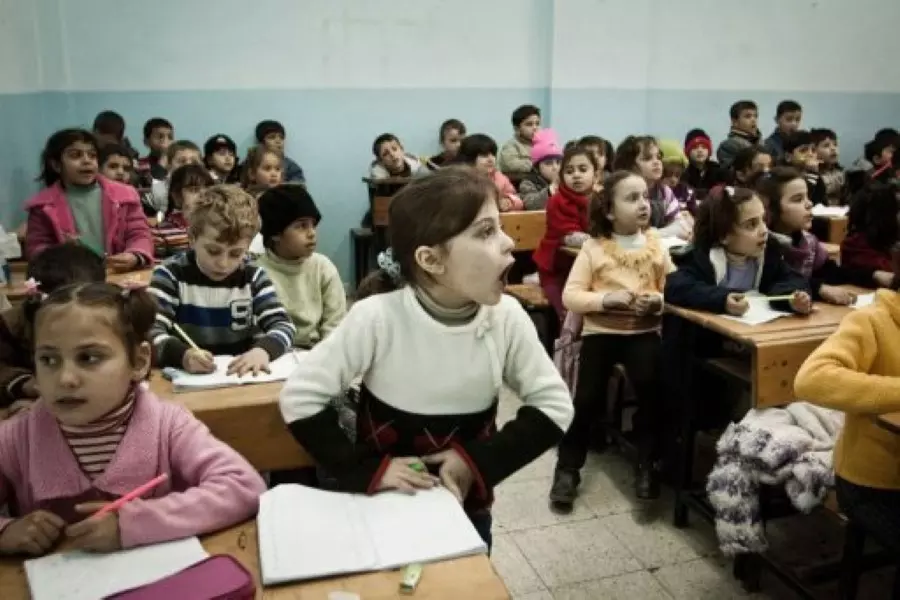 ارتفاع معدّل التحاق الأطفال اللاجئين بالمدارس التركية إلى 100%
