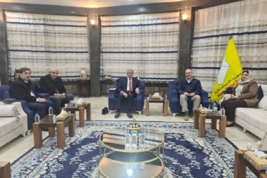 "الوطني الكردي" يلتقي السفير الأمريكي ويبحث الأوضاع المتدهورة شرقي سوريا