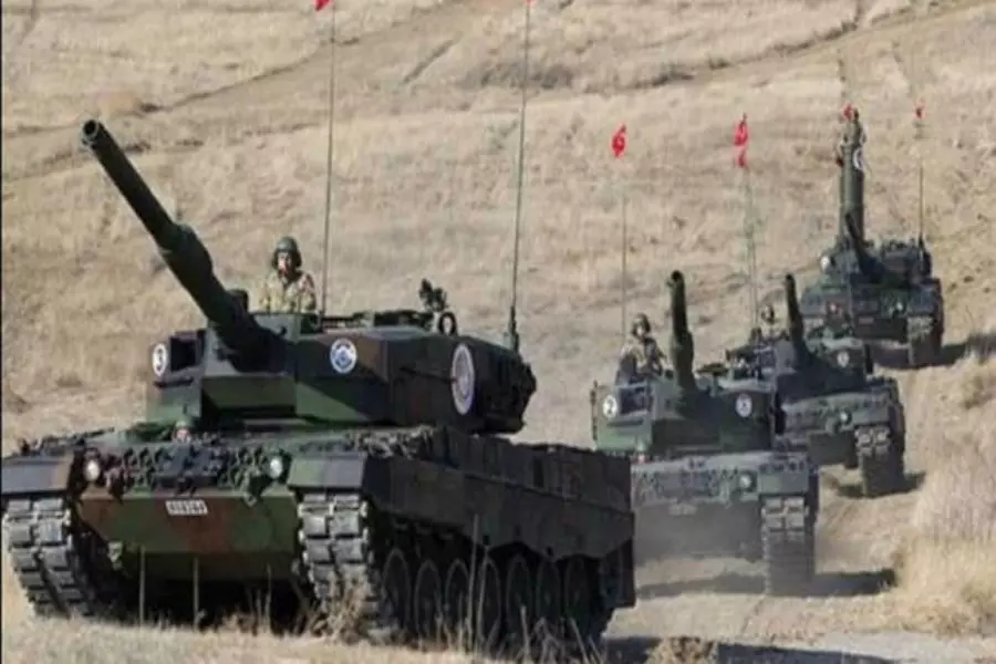 بعد انتهاء يومها الأول .. تركيا تزج بعشر الدبابات إلى سوريا في اطار “درع الفرات”