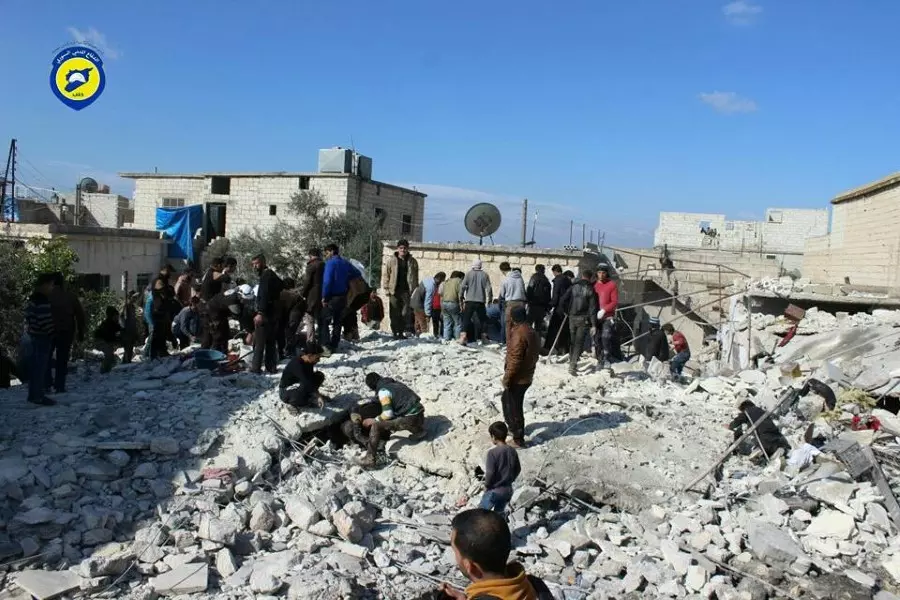 قصف جوي ومدفعي مكثف على مدن وبلدات وقرى ريف حلب