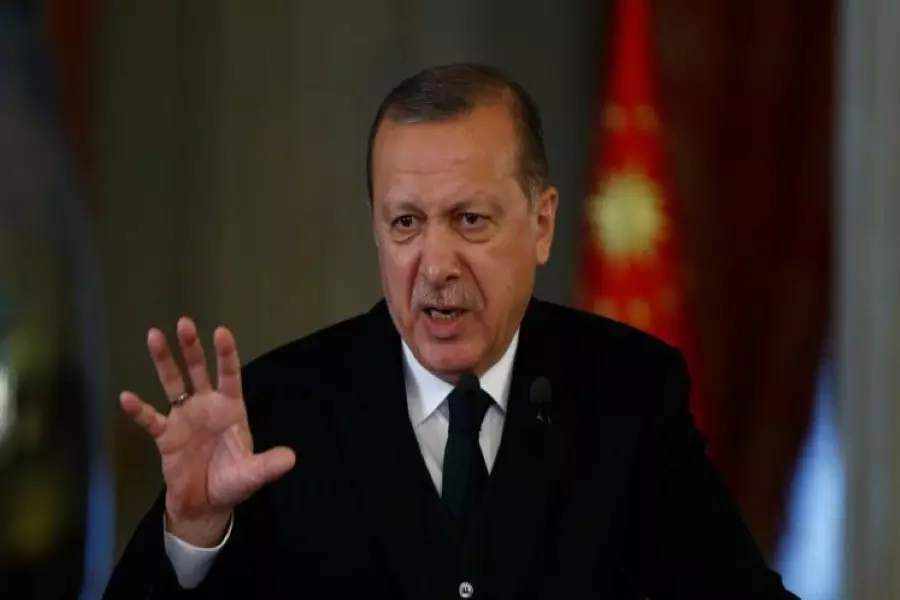 أردوغان يحذر واشنطن من قرارها حول تقديم الدعم المالي لوحدات حماية الشعب