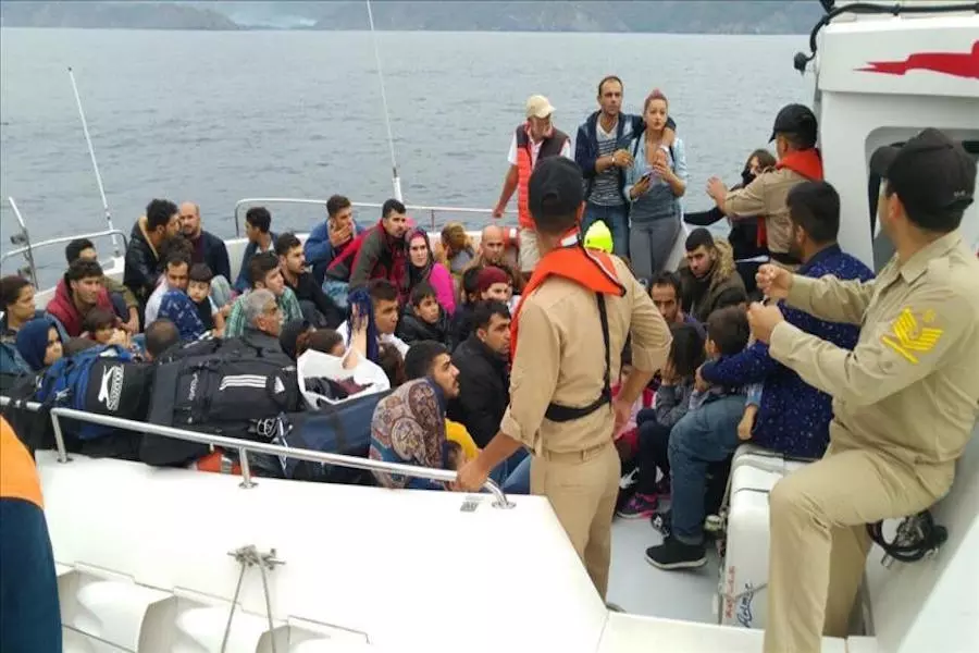تركيا تعلن عن ضبط مهاجرين غير نظاميين باتجاه أوربا غالبيتهم من السوريين