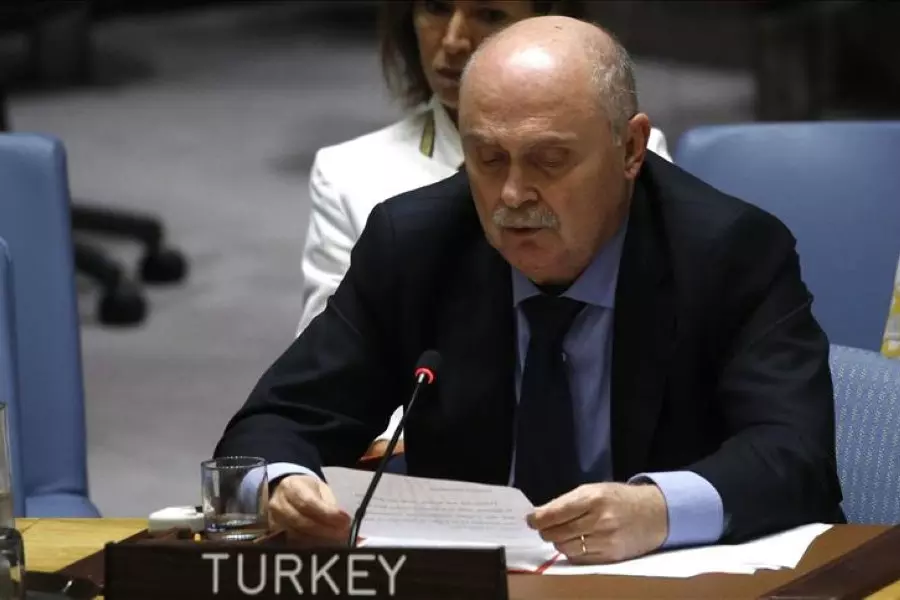 مندوب تركيا يوضح لمجلس الأمن هدف عملية "نبع السلام" بسوريا