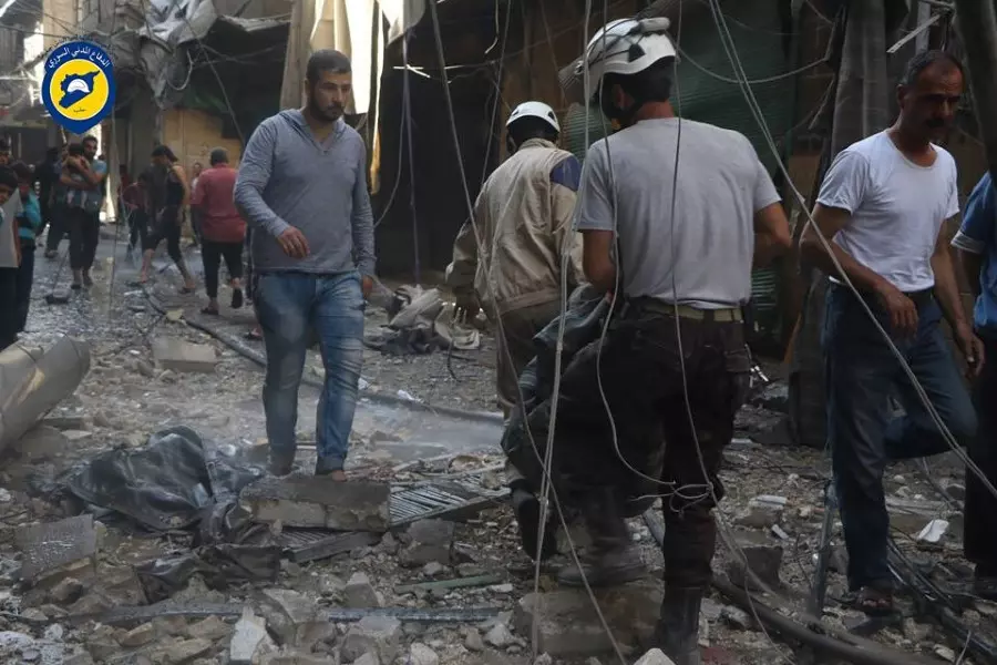 القصف والغارات مستمر على حلب ... أكثر من عشرون شهيدا حتى اللحظة