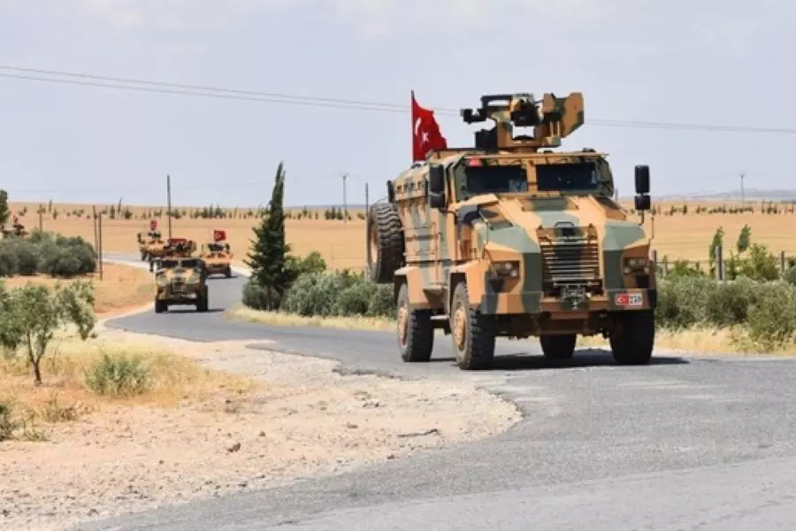 القوات التركية تسيّر الدورية الرابعة عشرة في منطقة منبج شرق حلب