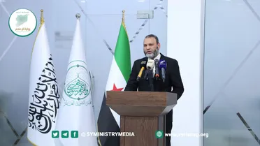 رئيس مجلس الشورى العام التابع لـ "هيئة تحرير الشام" الدكتور "مصطفى موسى"