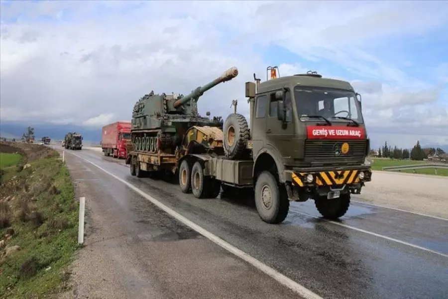 الجيش التركي يرسل تعزيزات عسكرية جديدة لنقاط المراقبة في إدلب