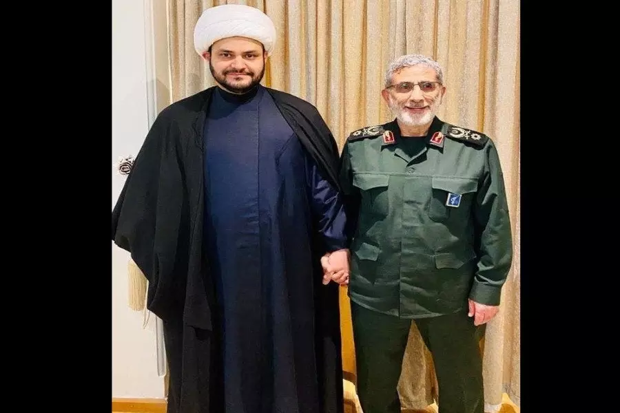 خليفة المجرم "سليماني" يستقبل قادة ميليشيات عراقية بإيران