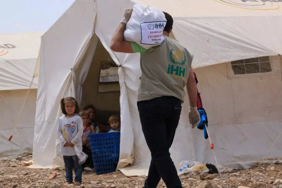 الإغاثة التركية تعلن توزيع 4600 وجبة إفطار شمالي سوريا
