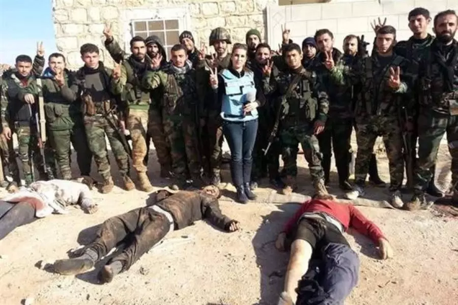 صاحبة "سيلفي الجثث".. تكرر ظهورها في حلب وتصرح: "القصف على إدلب سبب ارتفاع الدولار"