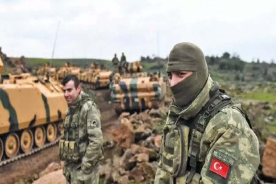 الجيش التركي يؤمن انشقاق  قيادي من "ب ي د" بريف الحسكة