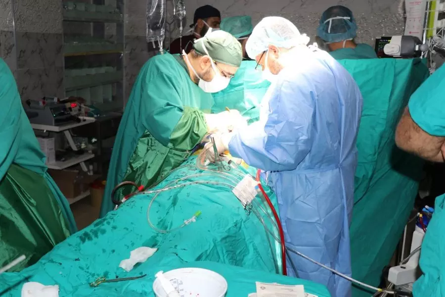 افتتاح أول مركز لجراحة القلب شمالي إدلب وأول عملية تُوجت بنجاح كبير