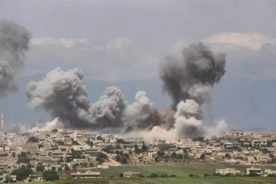 شهيد مدني وجرحى بقصف مدفعي وصاروخي للنظام على أريحا بريف إدلب