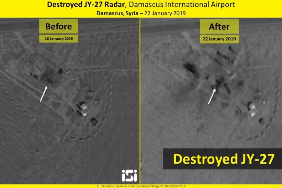 صحيفة: الغارات الإسرائيلية دمرت مدفع صيني الصنع قرب مطار دمشق بغاراتها الأخيرة