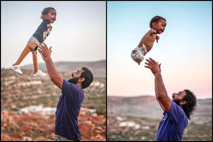 صورة "فرحة الطفل محمد" تحقق المركز الأول بمسابقة "الأناضول" عن فئة الحياة لعام 2020
