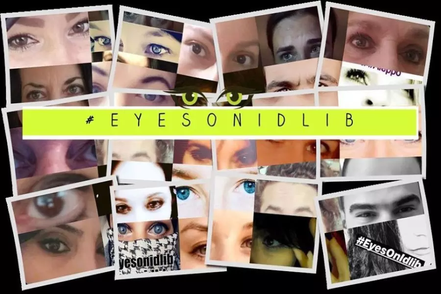 نشطاء إيرانيون وأمريكان يطلقون حملة باسم "العيون على إدلب" "EyesOnIdlib