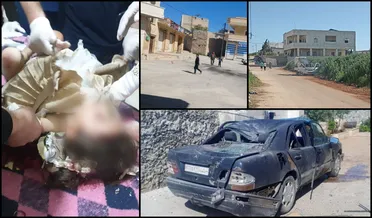 جرحى مدنيون بقصف للنظام عبر طائرات انتحارية مسيرة طالت دارة عزة غربي حلب