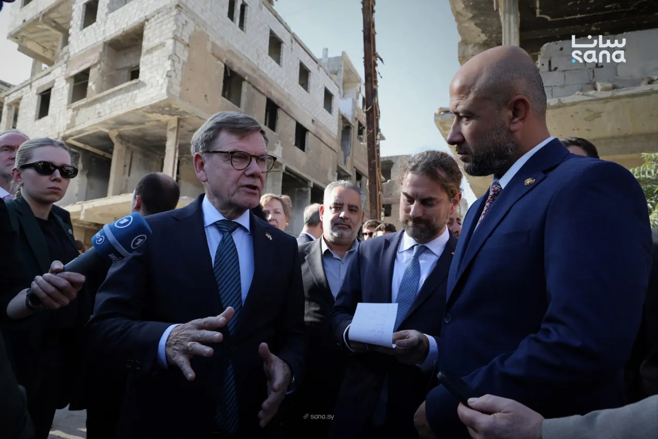 وزير خارجية ألمانيا يؤكد دعمه لإعادة إعمار سوريا ومحاسبة المتورطين في الانتهاكات