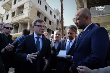 وزير خارجية ألمانيا يؤكد دعمه لإعادة إعمار سوريا ومحاسبة المتورطين في الانتهاكات