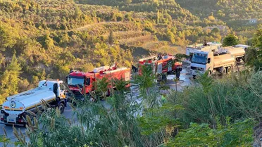 الدفاع المدني يسيطر على حريق في أراضٍ زراعية بمدينة الحفة باللاذقية