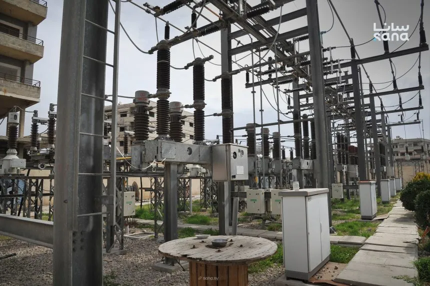 لتعزيز استمرارية التشغيل.. صيانة محطة توليد كهرباء وسط سوريا