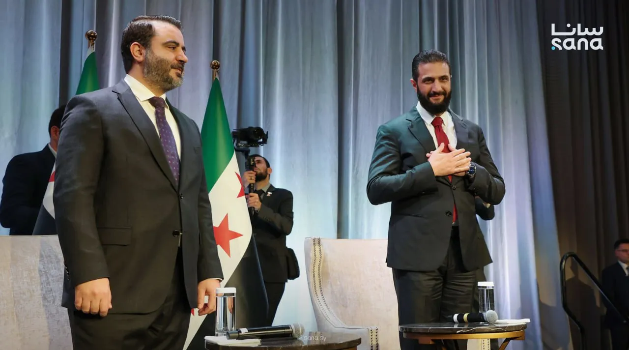 الشرع يجتمع مع الجالية السورية في واشنطن عشية لقائه ترامب في البيت الأبيض