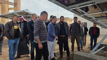 وزارة الطاقة تعلن افتتاح بئرين بالطاقة الشمسية في ريف حماة الشمالي الغربي