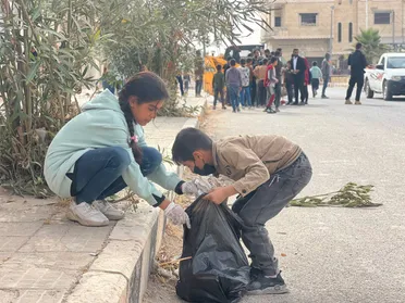 النظافة مسؤوليتنا: إدلب نموذج للتعاون المجتمعي والوعي البيئي